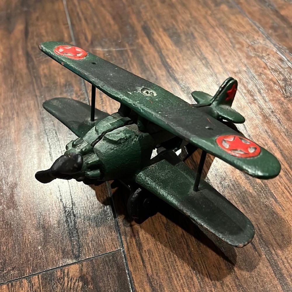 VTG Hubley Cast Iron‎ Airplane in Very Good Condition Nice Collectable Item Rare